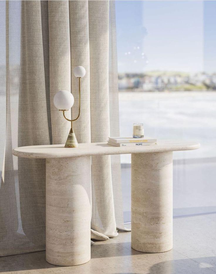 Travertine Dresser